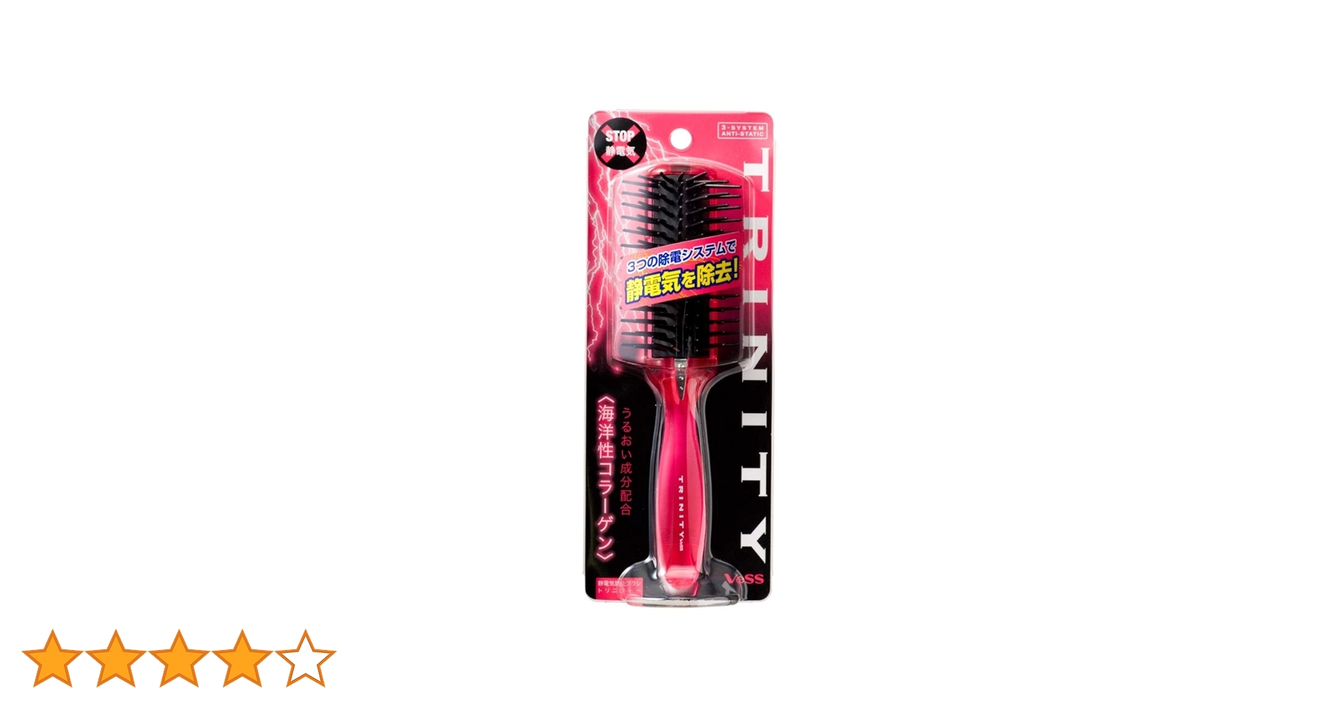 Amazon | ベス工業 静電気防止ブラシ トリニティー 小 | ベス